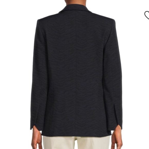 Zadig & Voltaire Tonal Zebra Print Jacket Blazer, 34 - Picture 3 of 11